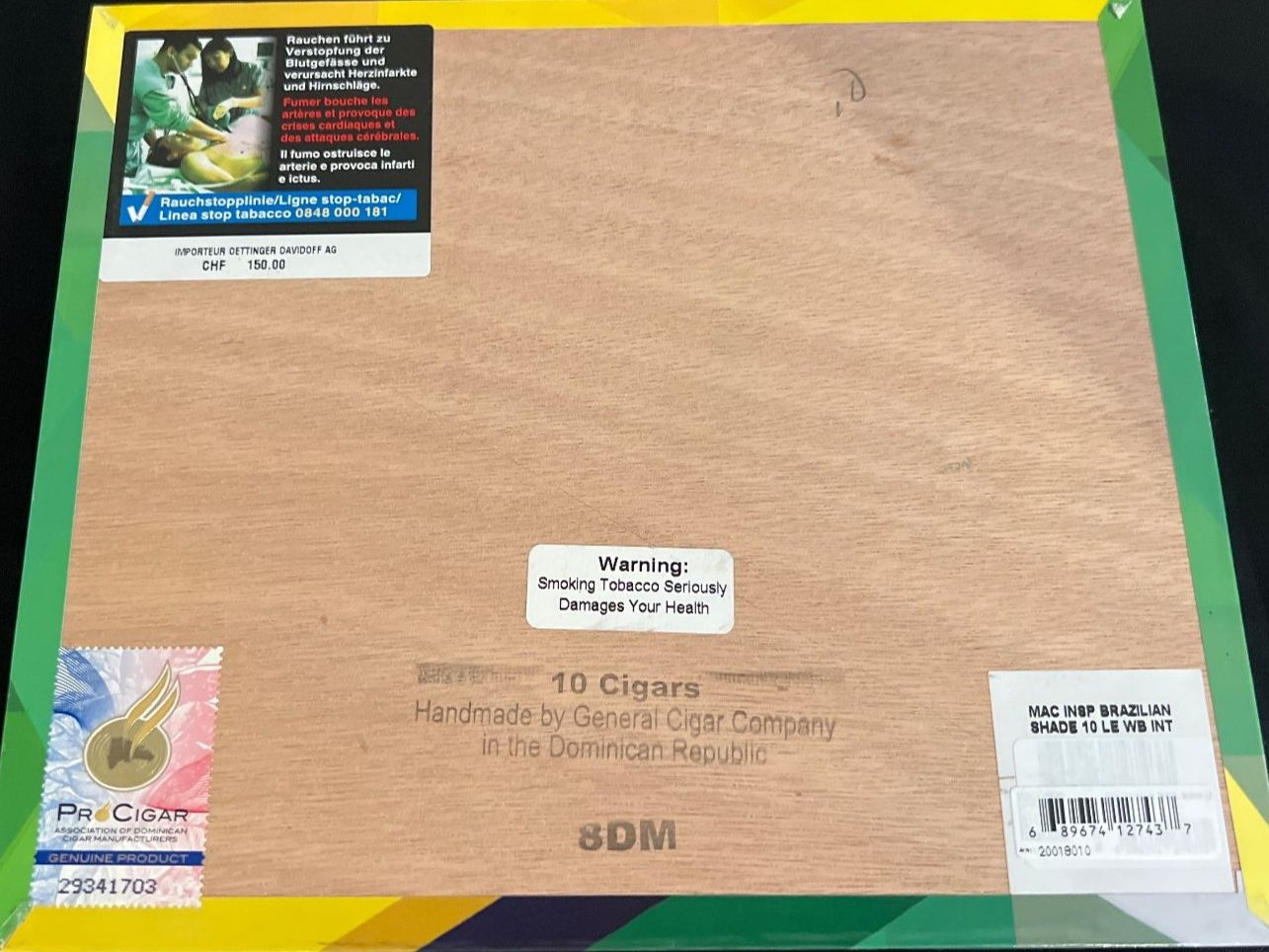 Sigari: MACANUDO INSPIRADO BRAZILIAN SHADE 10er Kiste – Nuovo e nell'imballaggio originale da Neuwilen venduto da Geniesser100 3