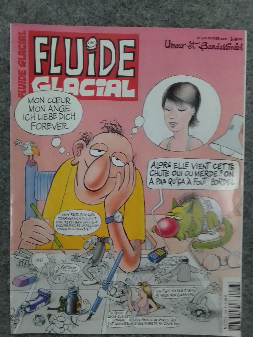 Fumetti: Fluide glacial 428 février 2012 – Usato da Préverenges venduto da mam_629h