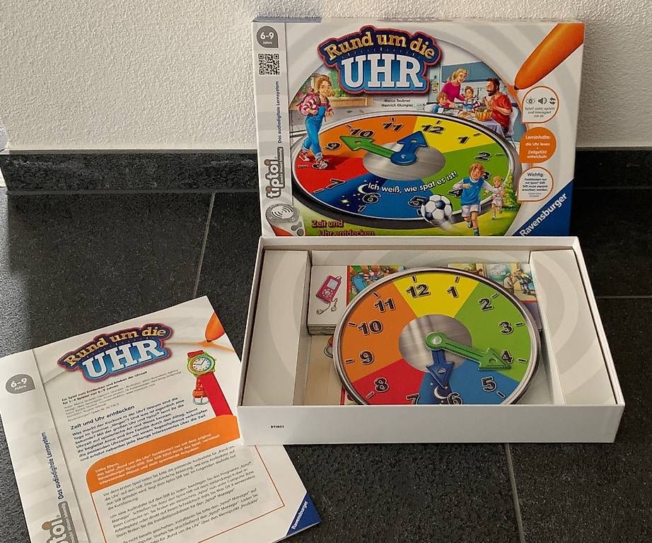 Spiele: Tiptoi Rund um die Uhr Spiel – Gebraucht aus Villigen von 28Nora82 1