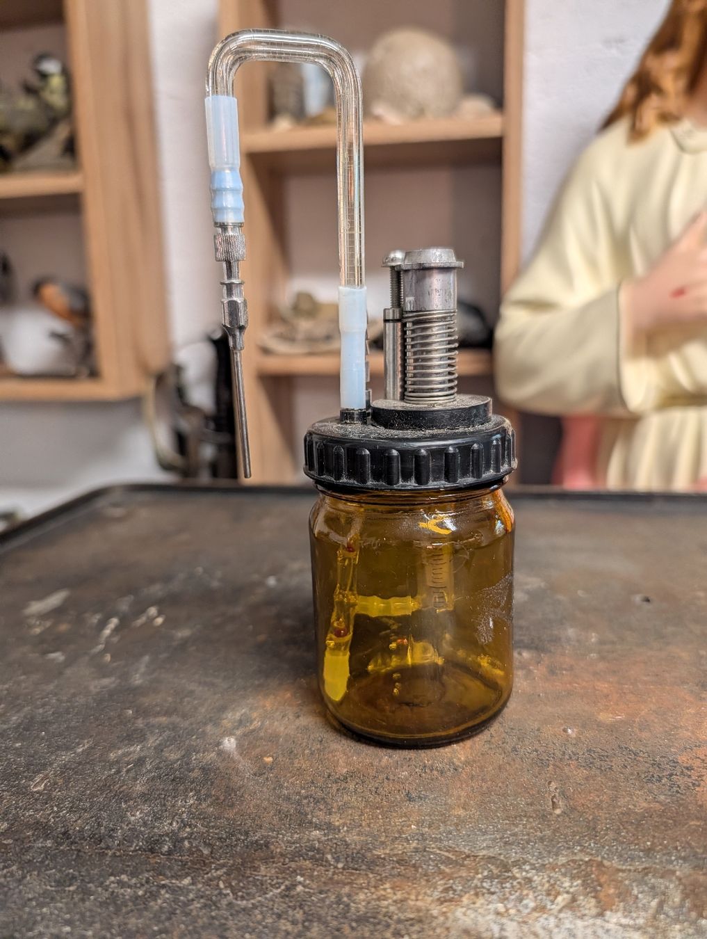Misurare: Curiosité, Dispenser de laboratoire – Difettoso da La Place (Ayent) venduto da s4c4 1