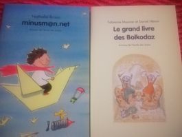 2 livres Animax de l'école des loisirs pour enfants