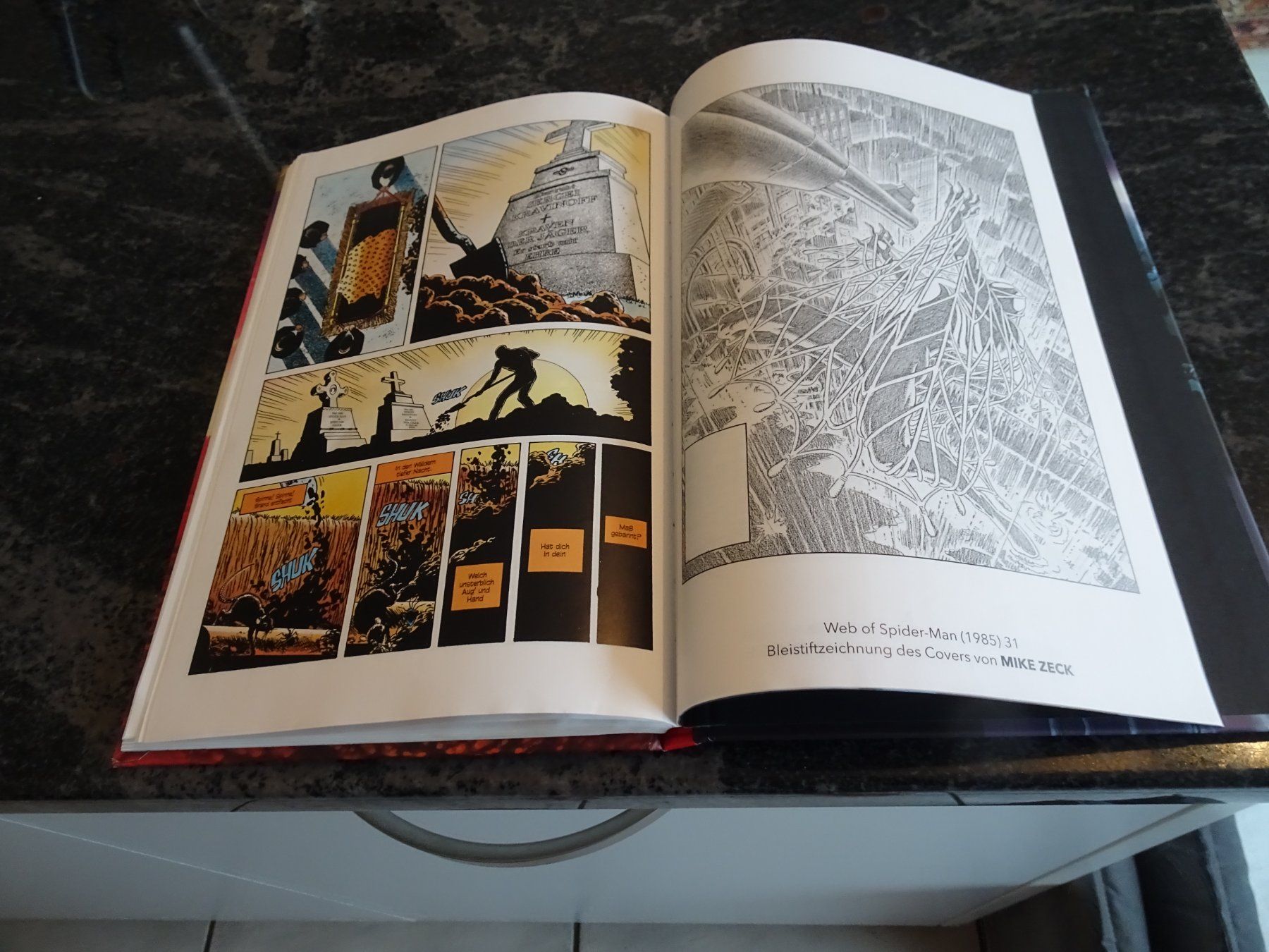 Fumetti: Spider-Man. Kravens letzte Jagd. Marvel Comic Buch.AU6 – Usato da Zürich venduto da Roulet 8