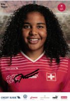Ella Touon Autogramm handsigniert Schweiz 2022 SELTEN