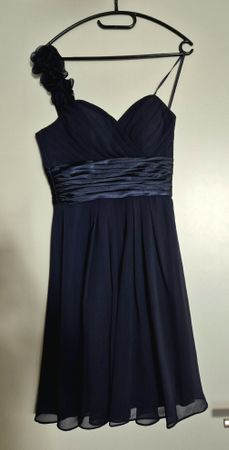 Cocktailkleid dunkelblau XS