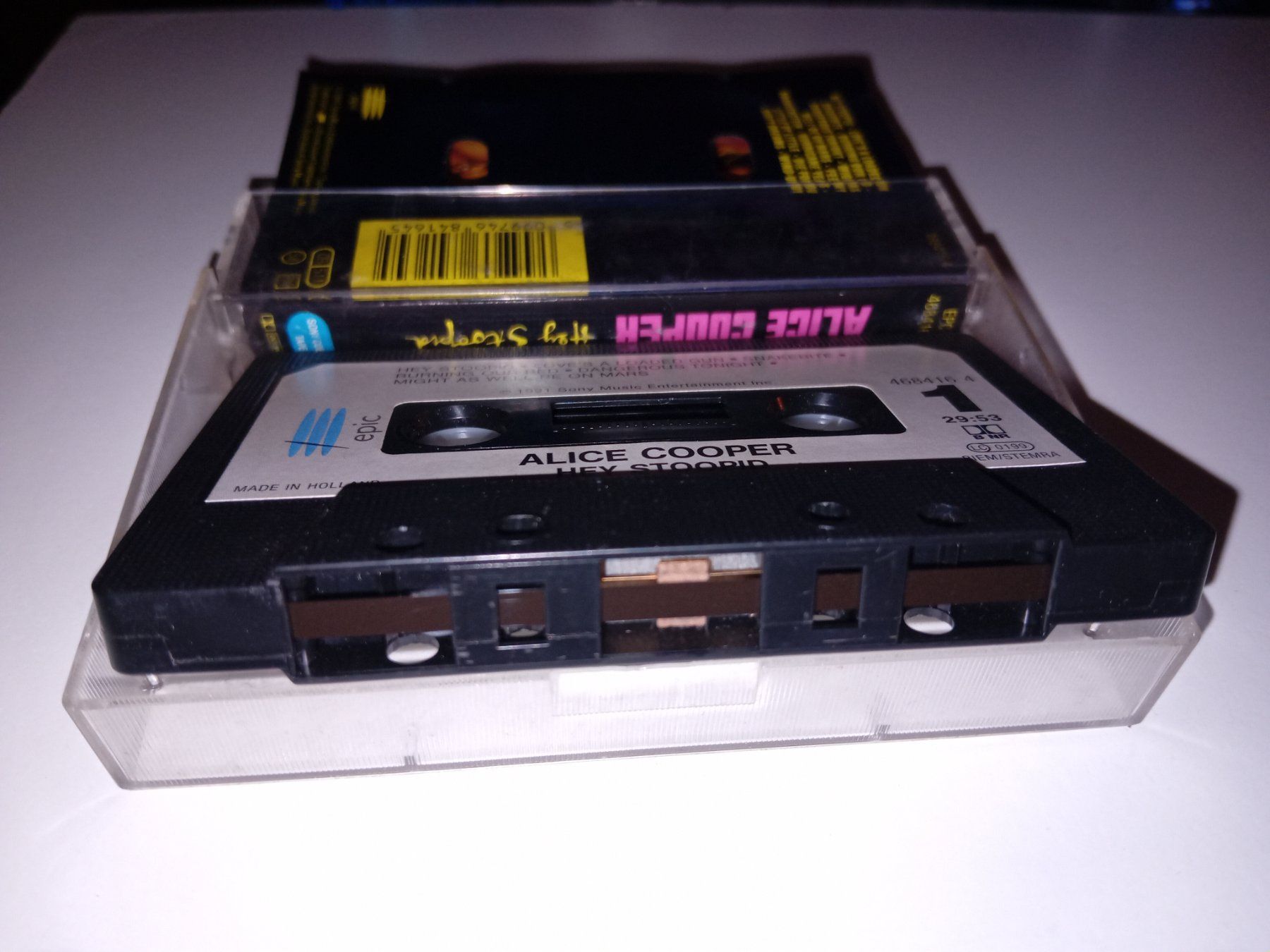 Musicassette: MC ALICE COOPER Hey Stoopid 1991 – Usato da Biasca venduto da Old_6blh 6