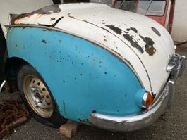 MG Magnette 1957 Heck
