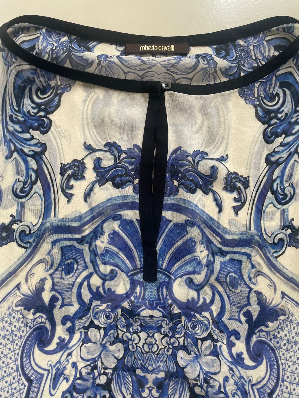 Roberto Cavalli Camicette: Bluse - Roberto Cavalli - Silk Seta Soie – Usato da Minusio venduto da Pink222 3