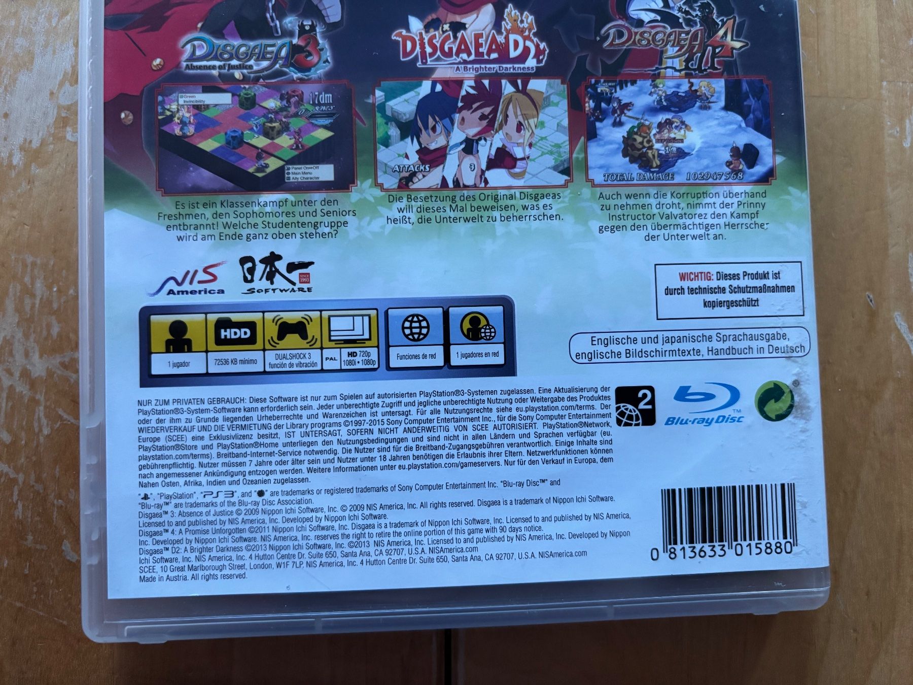 Giochi: Disgaea Triple Play Collection (CIB) – Usato da Frenkendorf venduto da gelbeZinnie 3