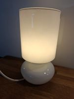 Tischleuchte IKEA Lykta Glas weiss guter Zustand 1980