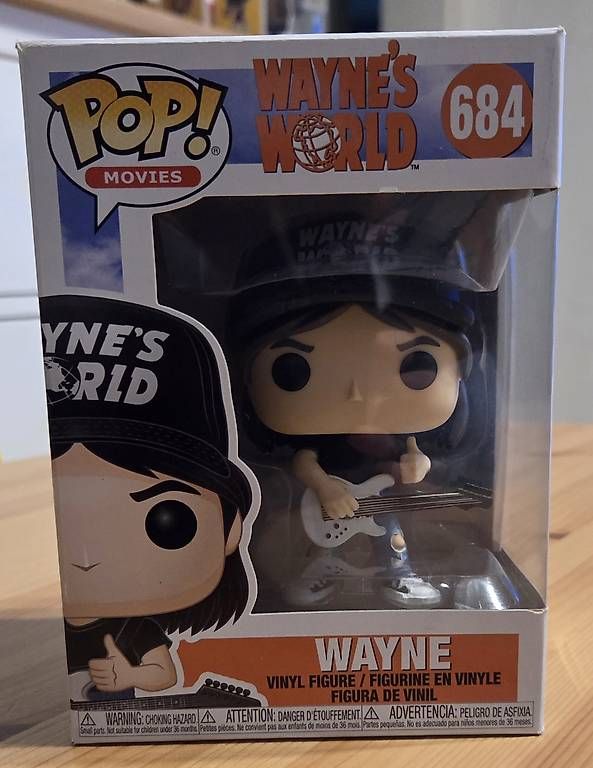 Statuette: Funko Pop Movies - Wayne's World #684 Wayne – Usato da Lenzburg venduto da Djroc