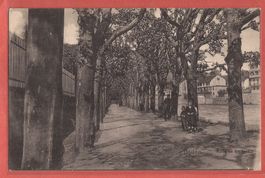Baden Limmatpromenade - Partie an der Limmat 1916