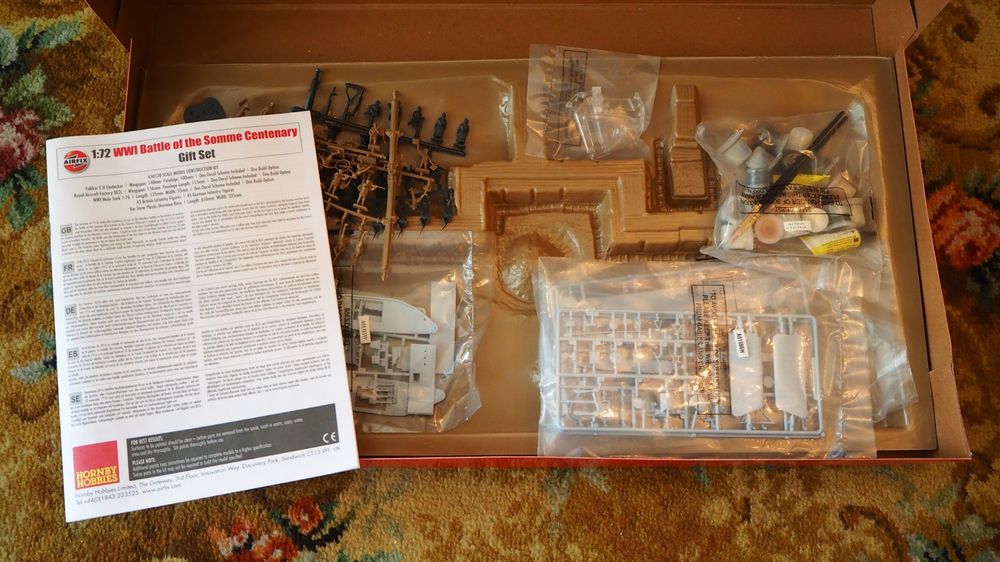 Airfix Proto White Box – Artillerie Britannique WWI, Maquette Vintage
