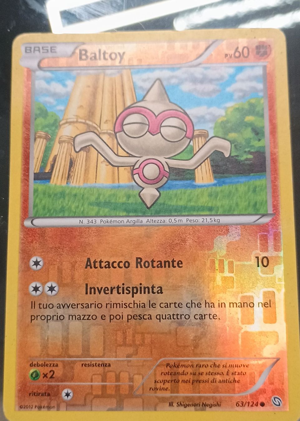 Pokémon Carte collezionabili: Carte Pokémon Baltoy - Edition Rare – Usato da Murten venduto da Palli23