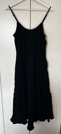 Schönes Sommerkleid von H&M schwarz Gr.Xs