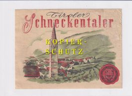 Etikette - Tiroler Schneckentaler /bd