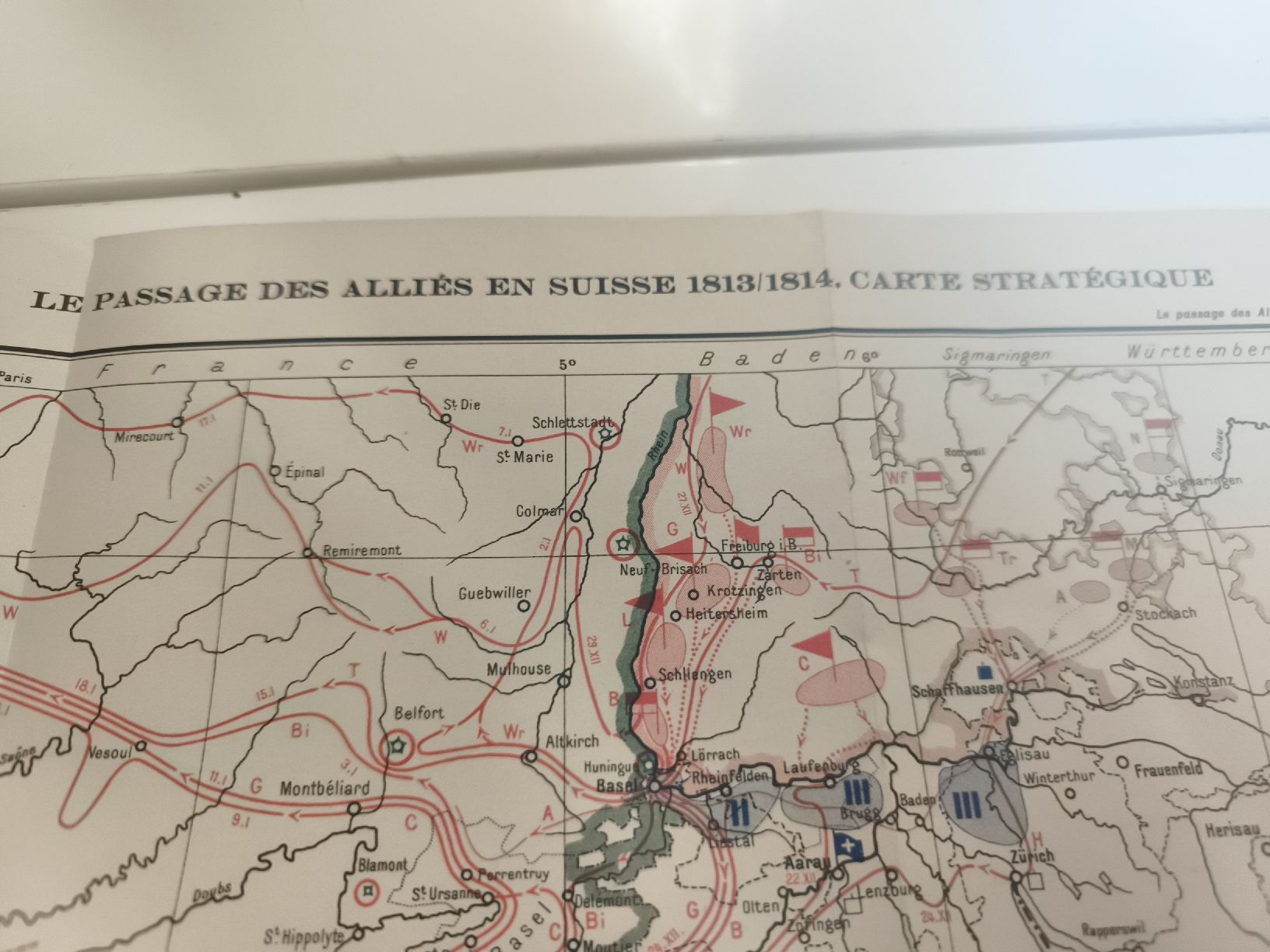 Landkarten & Atlanten: Carte stratégique terrain allié usagée – Neu (gemäss Beschreibung) aus Prilly von jor_x27s 1