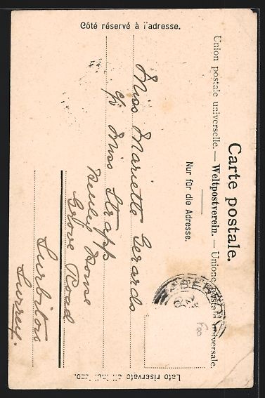 Cartoline postali: AK Luzern, Milchmann mit Hundegespann – Usato da Berlin venduto da bartko-reher 1