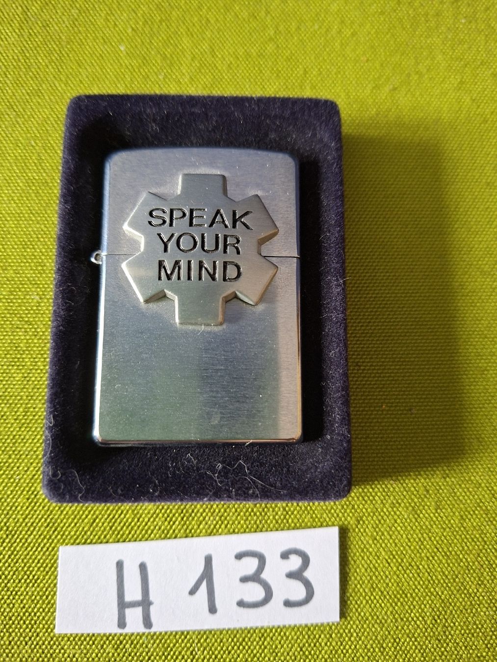 Zippo Accendini: Feuerzeug Zippo H133 – Usato da Aarberg venduto da Fink010 1