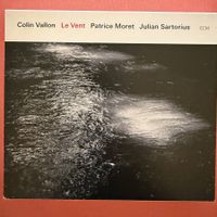 Colin Vallon - Le Vent (CD ECM) Moret - Sartorius / signiert
