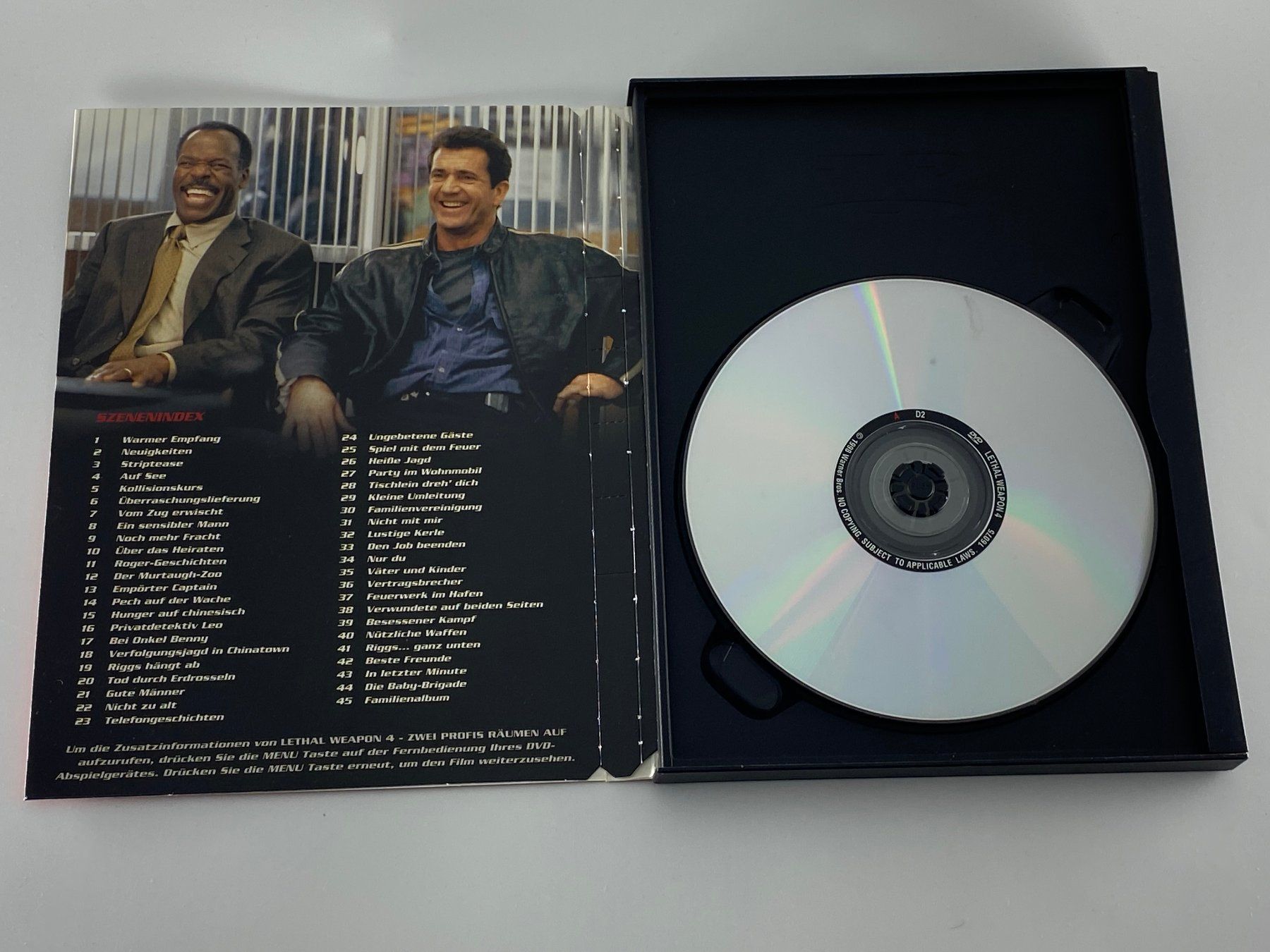 Tutti i DVDs: DVD - Lethal Weapon 4 – Usato da Langwiesen venduto da Restposten-24 1