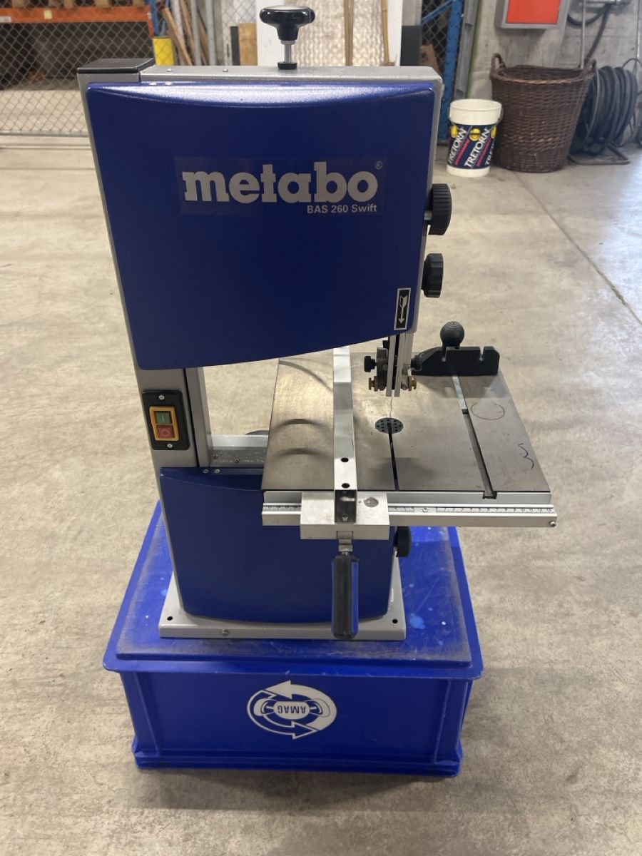 Alle Maschinen: Bandsäge 220 V. Metabo . – Gebraucht aus Zürich von Pan-Europ