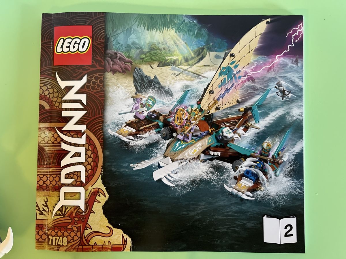 Lego Kit di costruzioni: Lego Ninjago 71748 Catamaran de combat – Usato da Alle venduto da satellite-1608 3