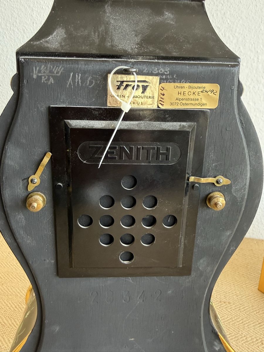 Zenith Stand- & Wanduhren: Schöne alte Pendule ZENITH handbemalt – Gebraucht aus Konolfingen von petzipetz 3