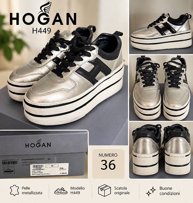Scarpe da donna: Hogan H449 originali  Numero 36 – Usato da Bellinzona venduto da ann_8yxn