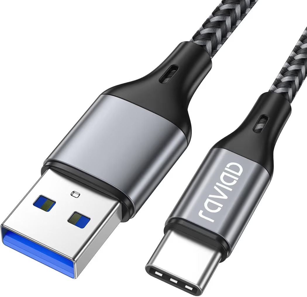 Kabel: Câble USB-C 1 m, câble de charge USB-C, compatible USB 3.0  – Neu und originalverpackt aus Aigle von Swiss_mart