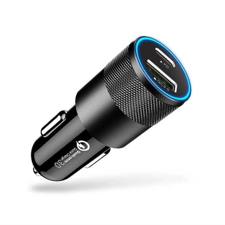 Caricabatterie: Chargeur voiture Double USB-C et USB 30W – Nuovo e nell'imballaggio originale da Renens VD venduto da Accessoryworld 1