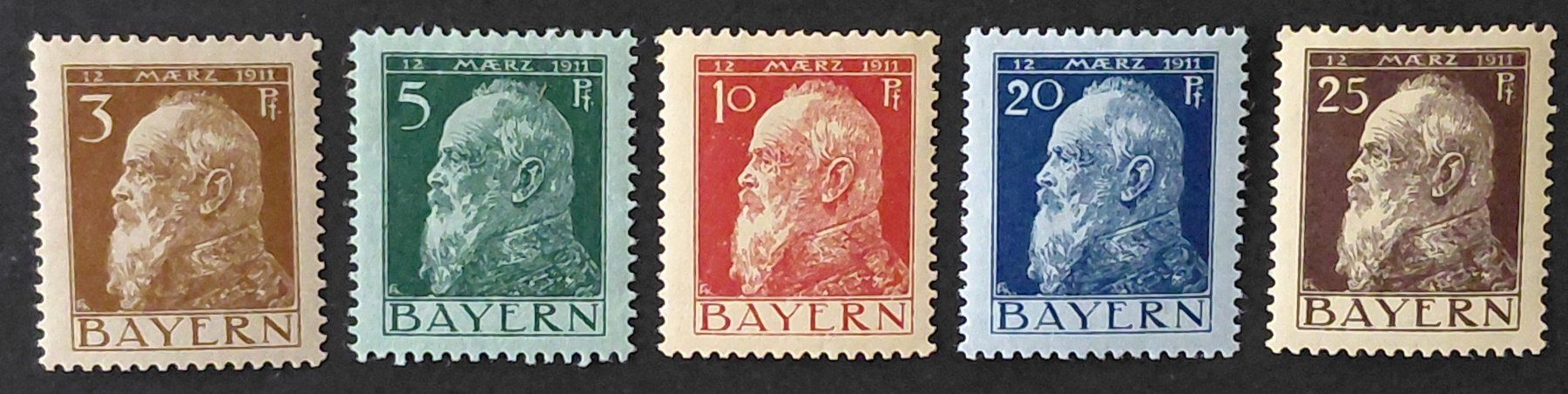 Tutti i francobolli: Bayern 1911** – Nuovo (secondo la descrizione) da Ebikon venduto da smartbox