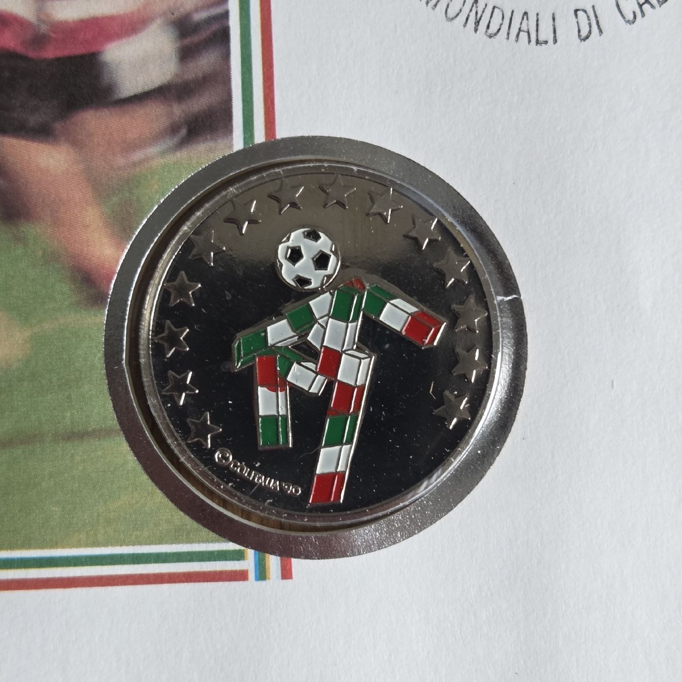 Tutti le monete: 2x Münzbriefe Fussball.. – Usato da Stans venduto da Ducati16 2