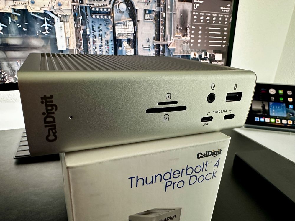 Neuwertige CalDigit Thunderbolt 4 Pro Dock (Neu (gemäss Beschreibung ...