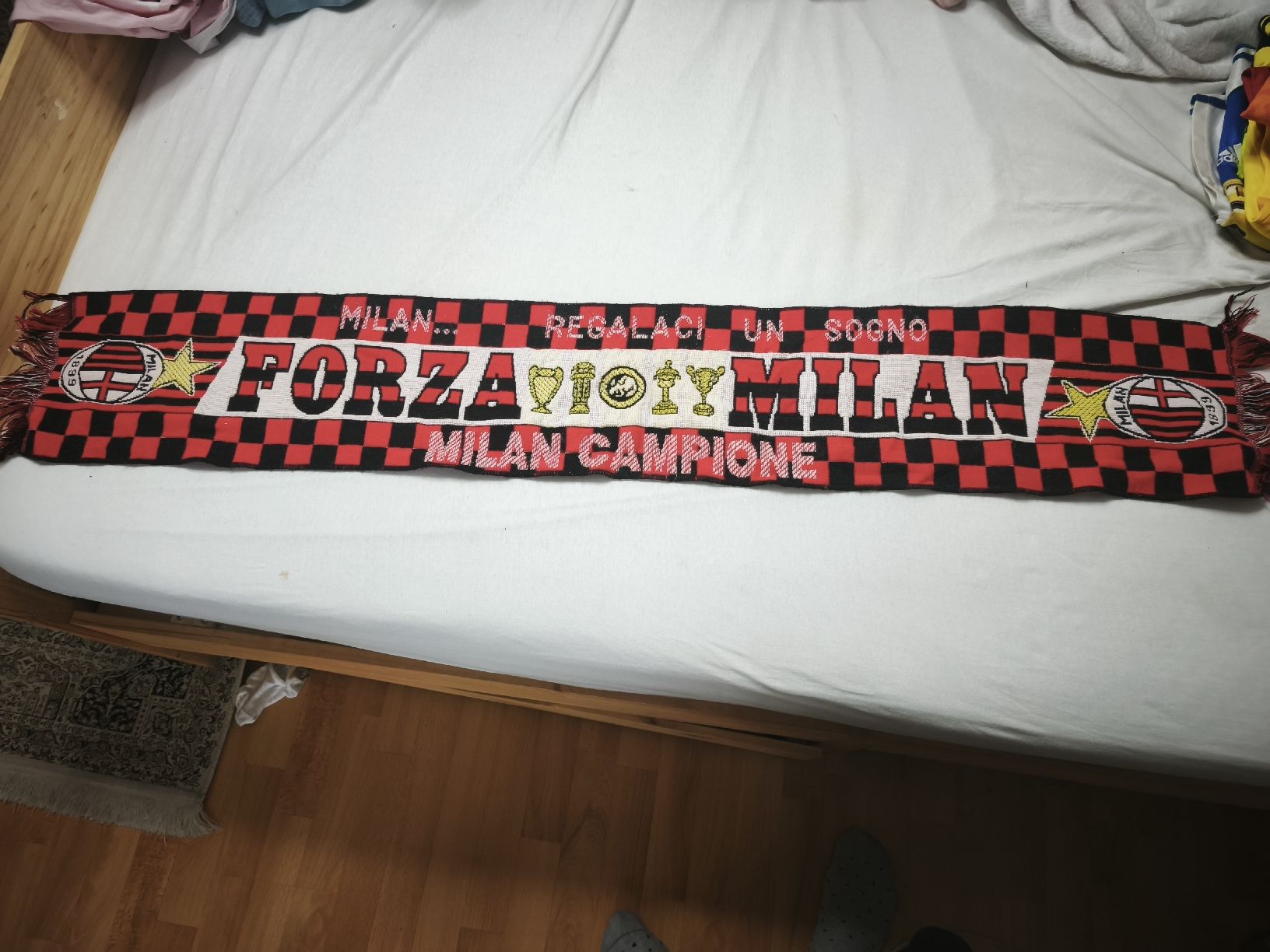 Foulards, Tücher & Schals: Vintage ac Milan Schal  – Gebraucht aus Eschlikon TG von cyrill12345 3