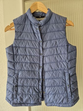 Marc O'Polo Daunenweste, Gr. 34, Blau - Ideal für Übergang!