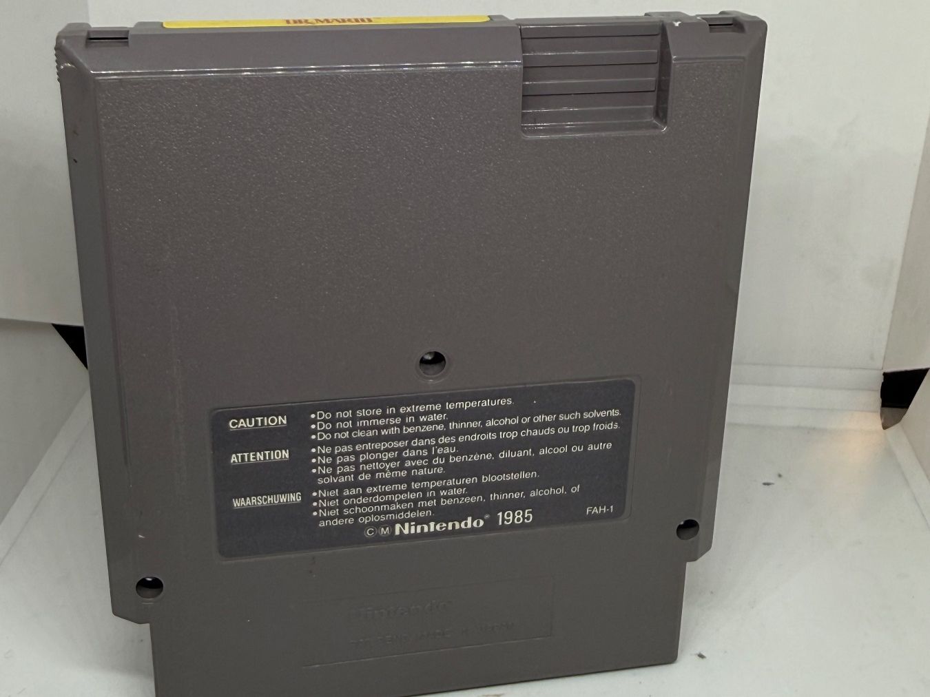 Nintendo Giochi: DR Mario NES Nintendo – Usato da Dietlikon venduto da NESFEVER 1