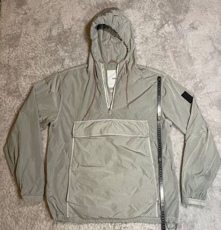 Closed Light Cagoule Windbreaker Jacke XL Silber/Grau