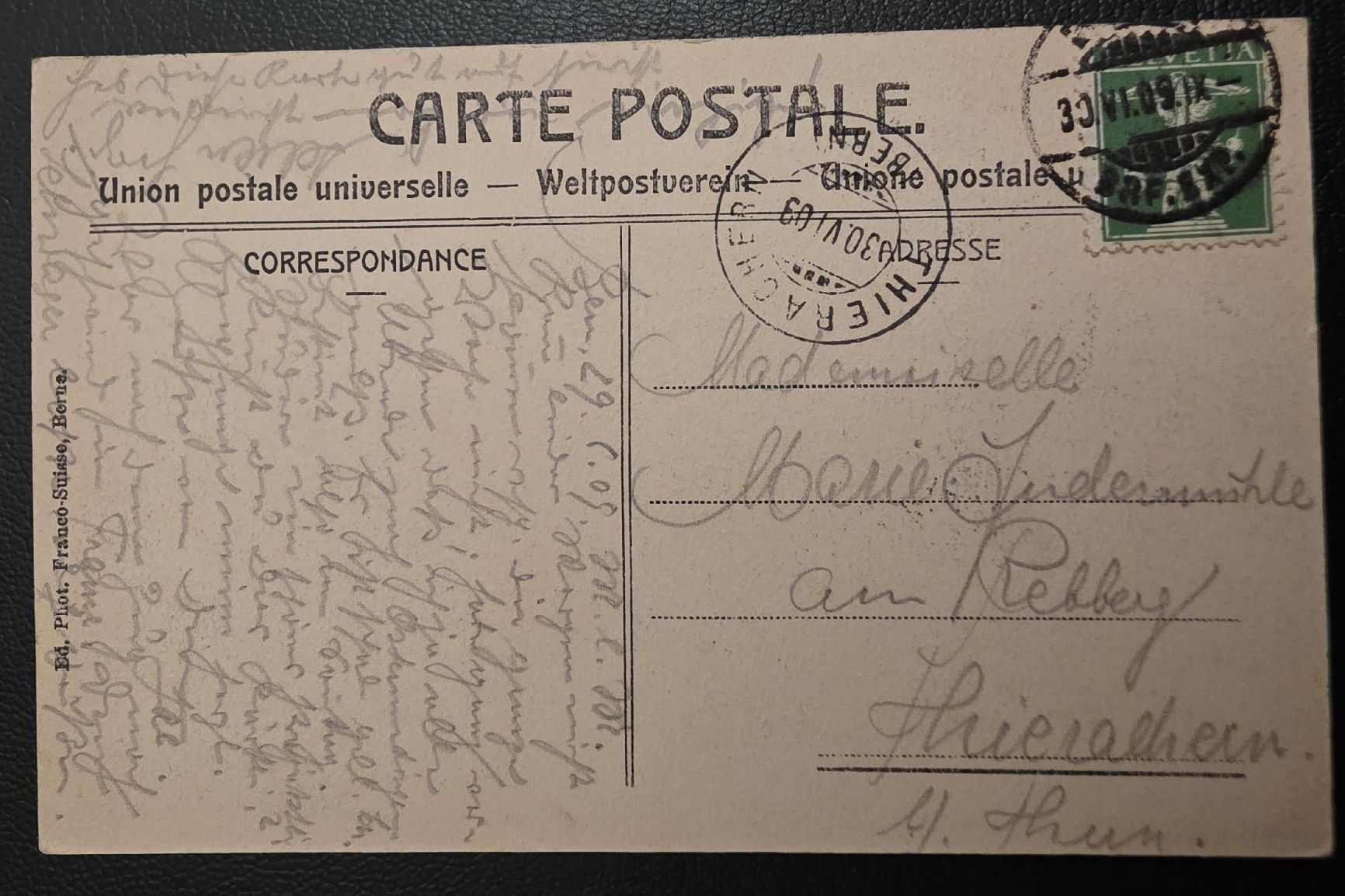 Cartes postales: Ansichtskarte Bern  – D'occasion à Bern par Kocholo 1