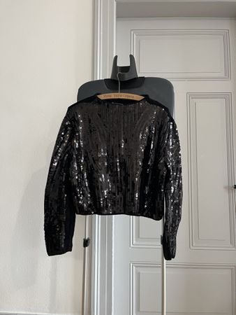 Completely new Zara Sequin Chenille Sweater S