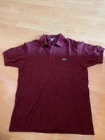 Joli polo bordeaux Lacoste taille S