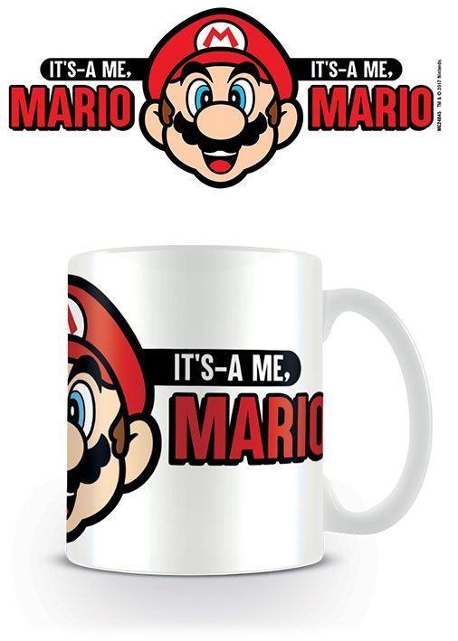 Tazze: Super Mario mug Its A Me Mario PROMO – Nuovo e nell'imballaggio originale da St-Imier venduto da ATTAKSHOP