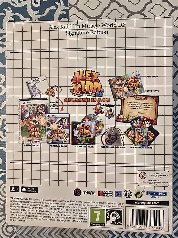Spiele: Playstation 5. Alex Kidd neuf sous scellé. – Neu und originalverpackt aus Eysins von TahisarangGamesTCG 1