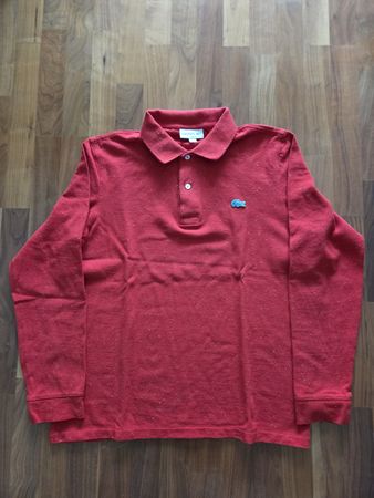 Lacoste langarm Polo Shirt Grösse 4 / Medium