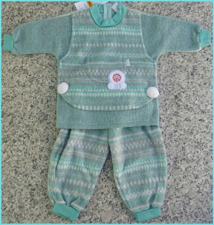 🌞 bébé-jou Outdoorbekleidung 2 PIECE Fleece SET / Gr. 68