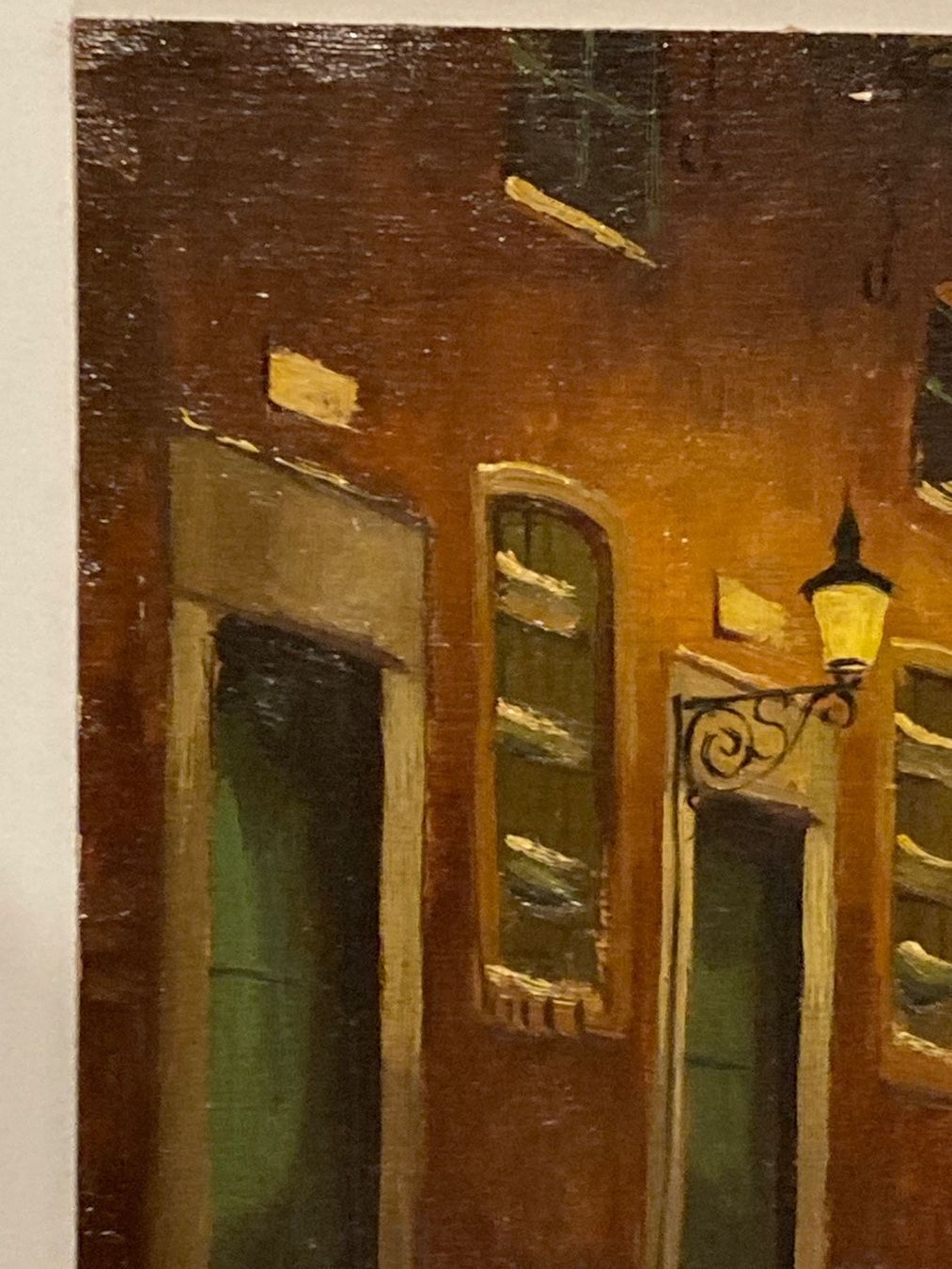 Tableaux: Aären Roban signiert Gemälde eines Hauses mit Gasse – D'occasion à Hirzel par pjn_d7xp 4
