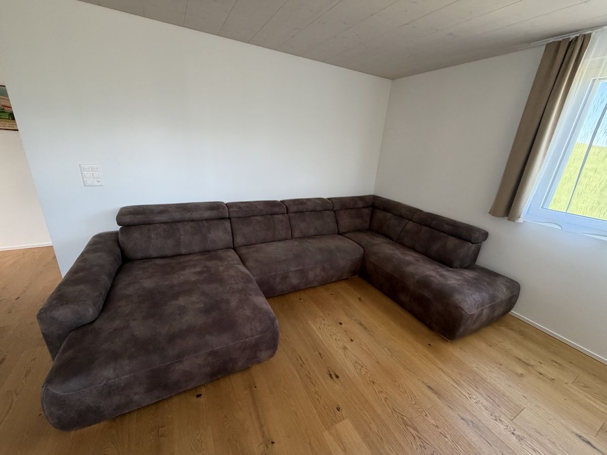 Sofas: Grosses Sofa - Wohnlandschaft – D'occasion à Steinhuserberg par ast_26pb