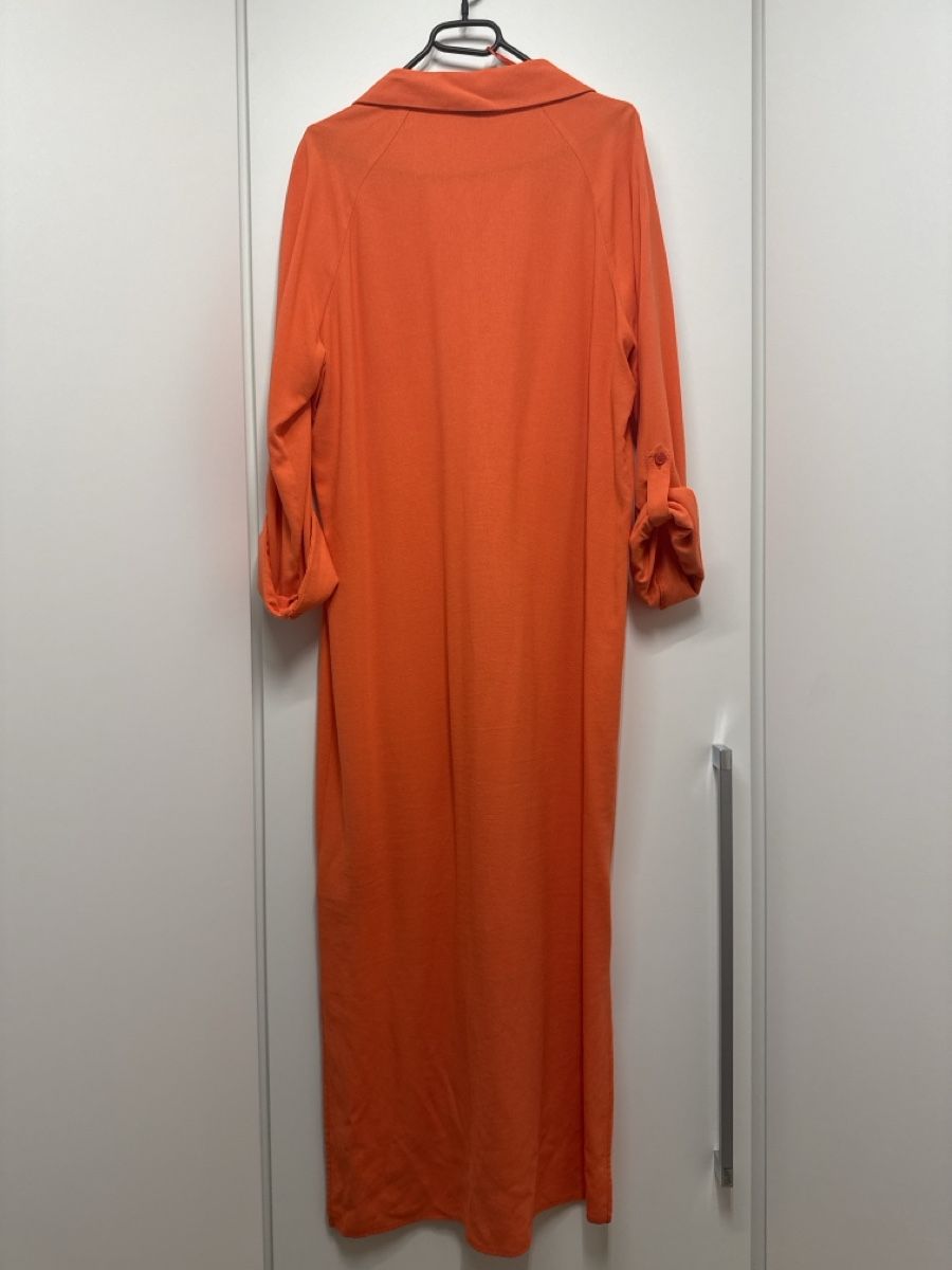 C&A Vestiti: C&A Hemdblusenkleid Orange – Usato da Eichberg venduto da OanaB 4