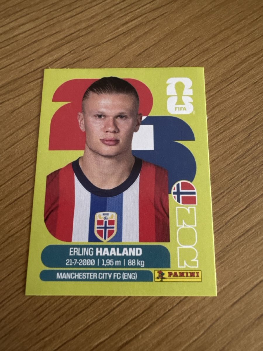 Panini Sammelbilder & Trading cards: Erling Haaland – Neu (gemäss Beschreibung) aus Breil/Brigels von joz_v2bw