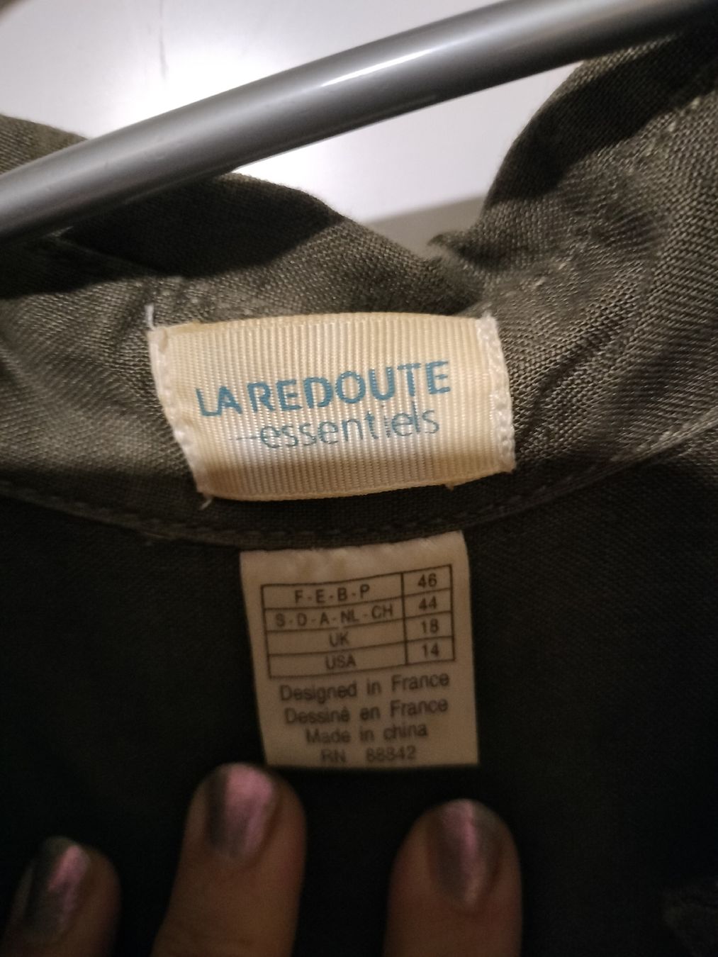 Camicette: 100% Leinen Hemd damen gr 44 braun – Nuovo (secondo la descrizione) da Gordevio venduto da LadyTicino 1