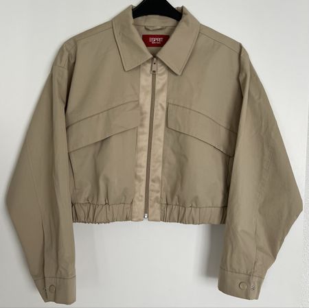 Esprit Übergangsjacke, Beige, Gr. M – Top Zustand!